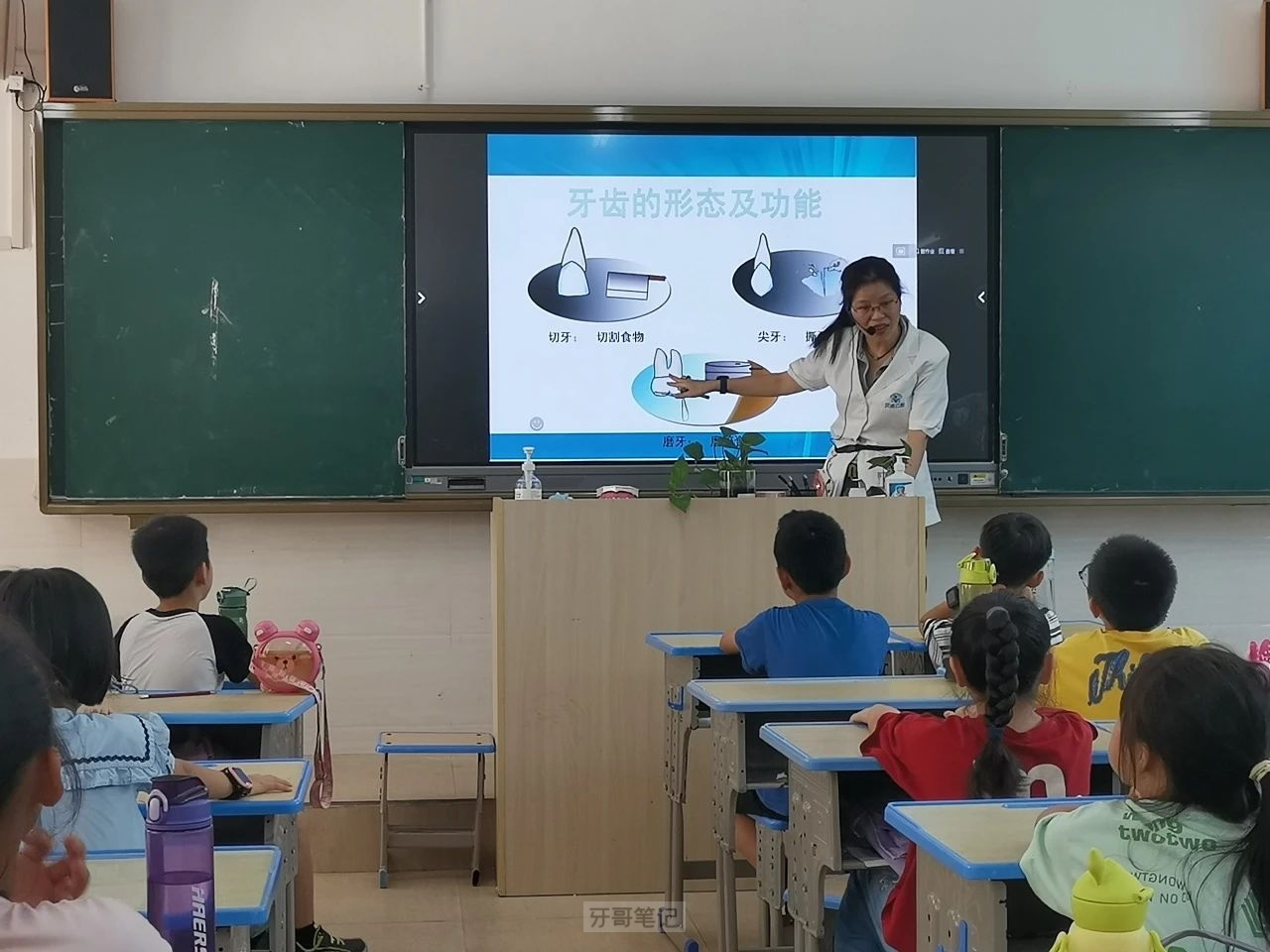 南安贝成口腔走进金街社区开展儿童口腔健康宣教活动